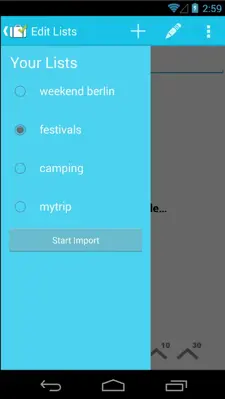 Travel CheckList android App screenshot 0